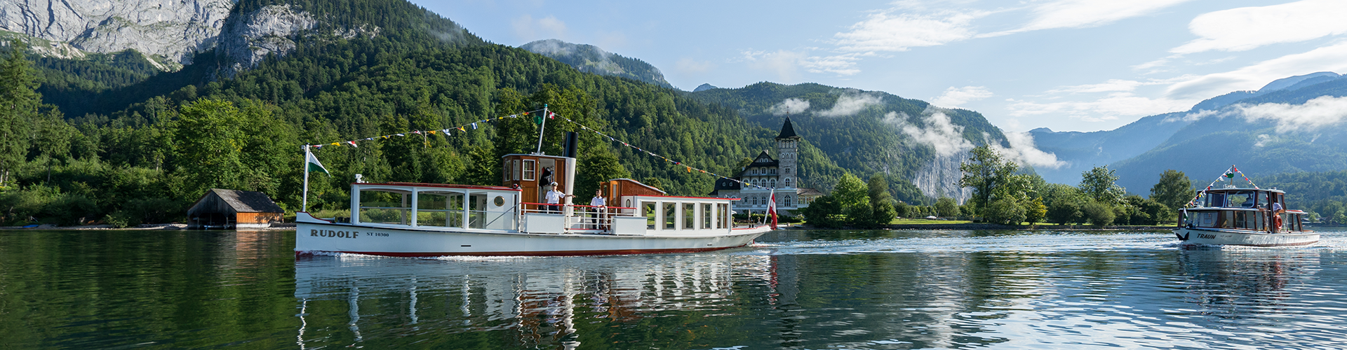 © Schifffahrt Grundlsee Toplitzsee 2017 © Schifffahrt Grundlsee Toplitzsee 2017